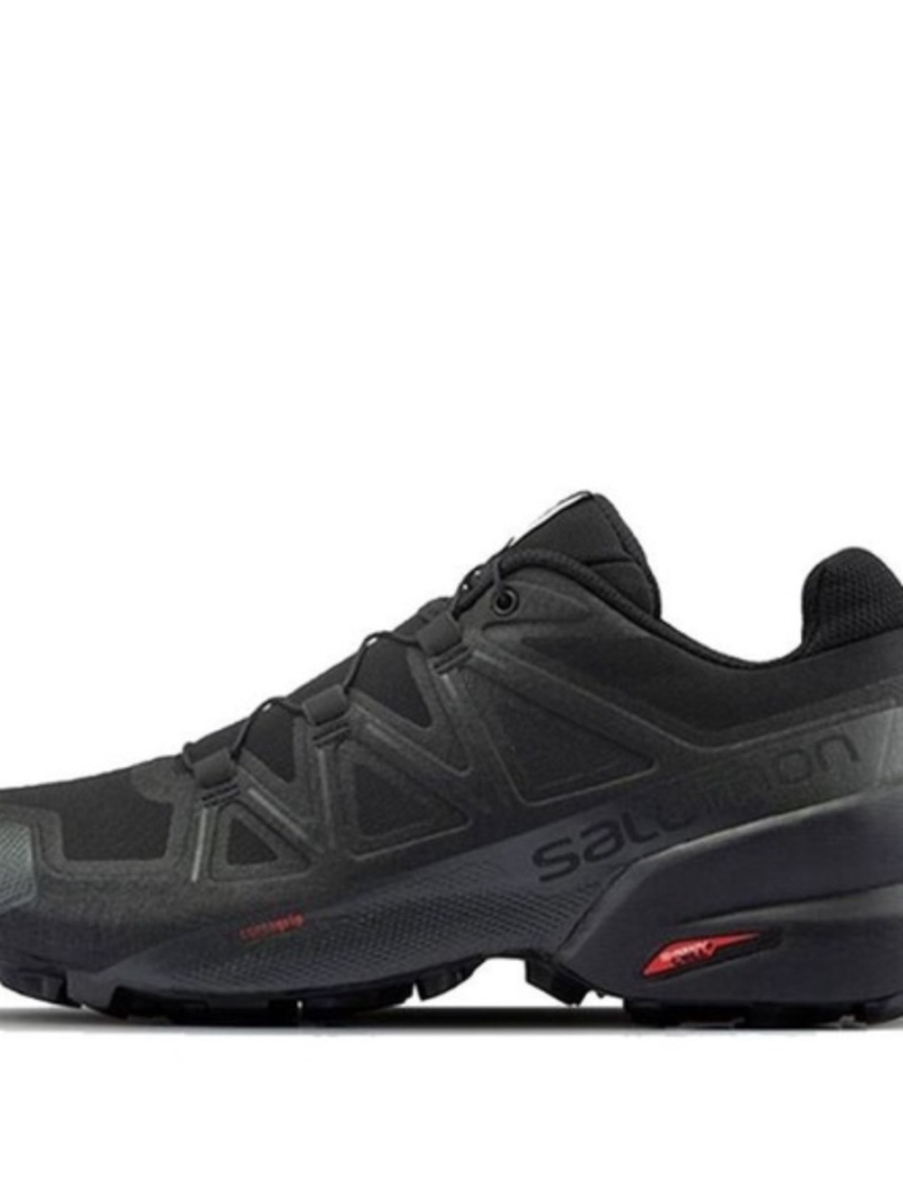 Salomon Men's SpeedCross 5 Black Trail Running Sneakers Size 11.5